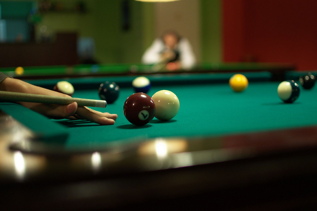 Biliardový stôl v Club 24 Poprad